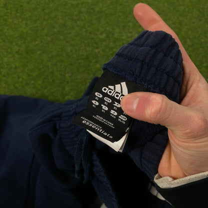 00s Adidas Cotton Joggers Blue XL