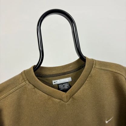 00s Nike Sweatshirt Brown Small