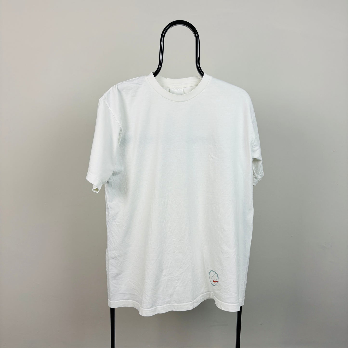 90s Nike Basketball T-Shirt White Large