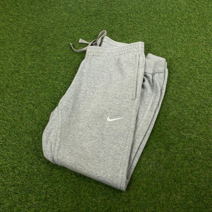 00s Nike Cotton Joggers Grey Small