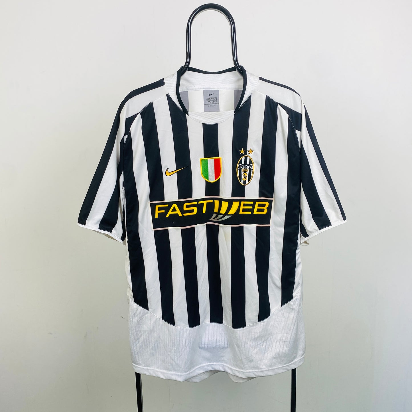 00s Juventus Del Piero Football Shirt T-Shirt White XL