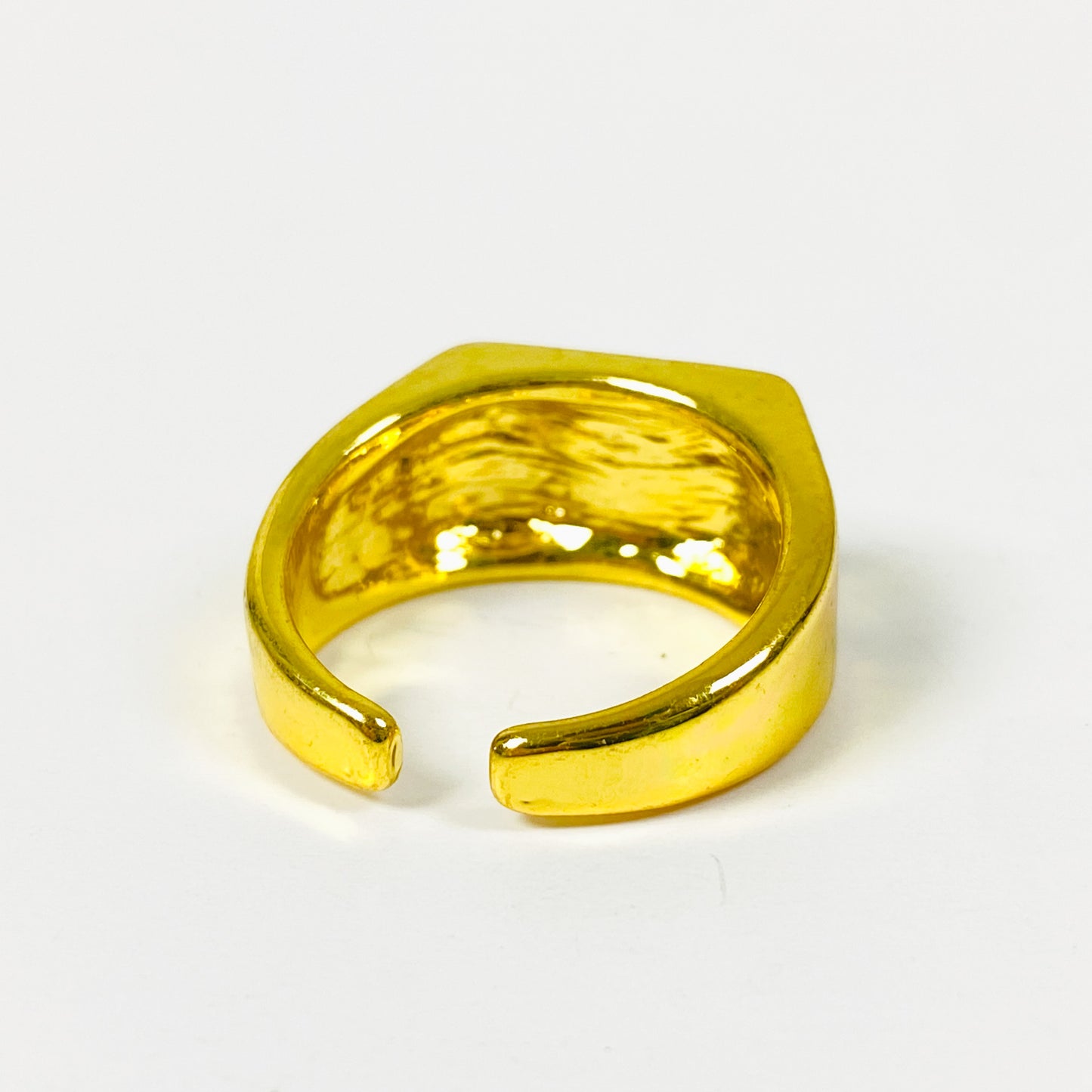 Adjustable Playing Card Ring Gold