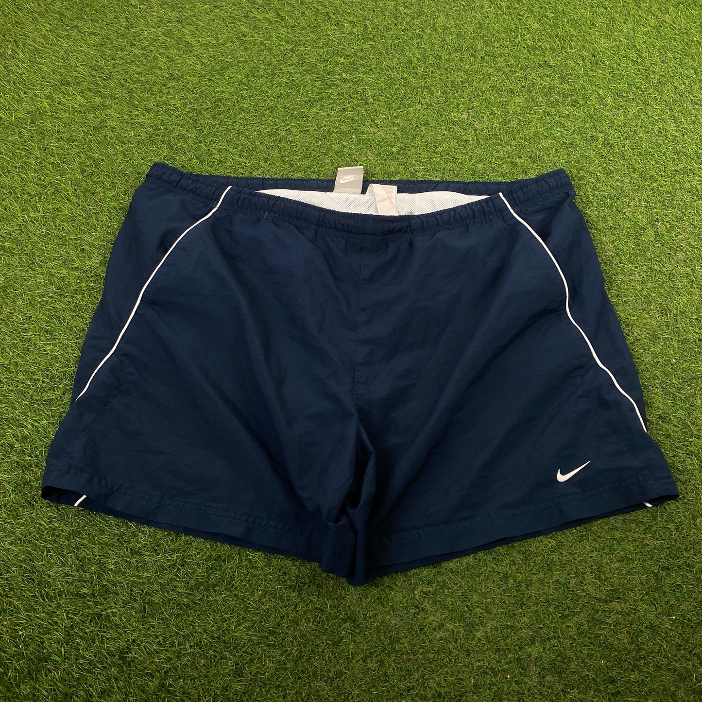 00s Nike Piping Shorts Blue XXL