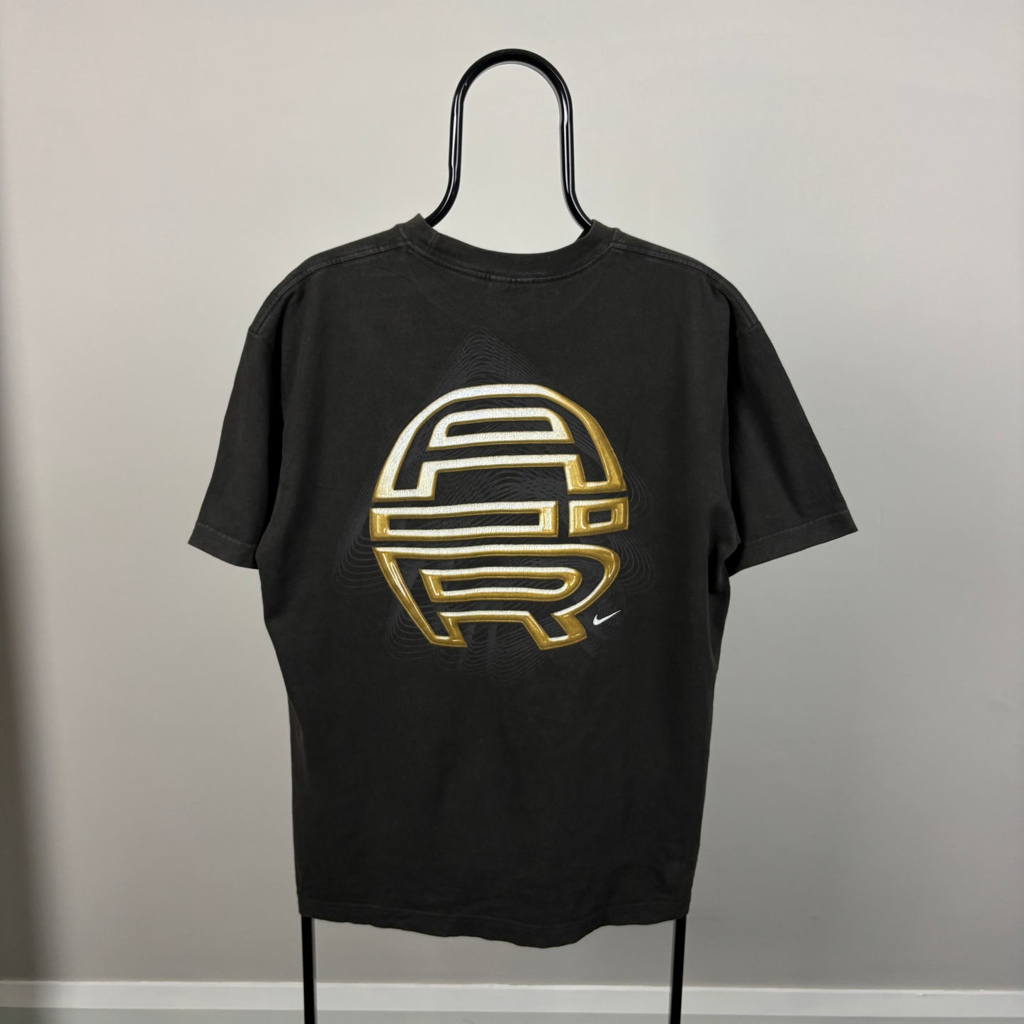 00s Nike Air T-Shirt Black Medium