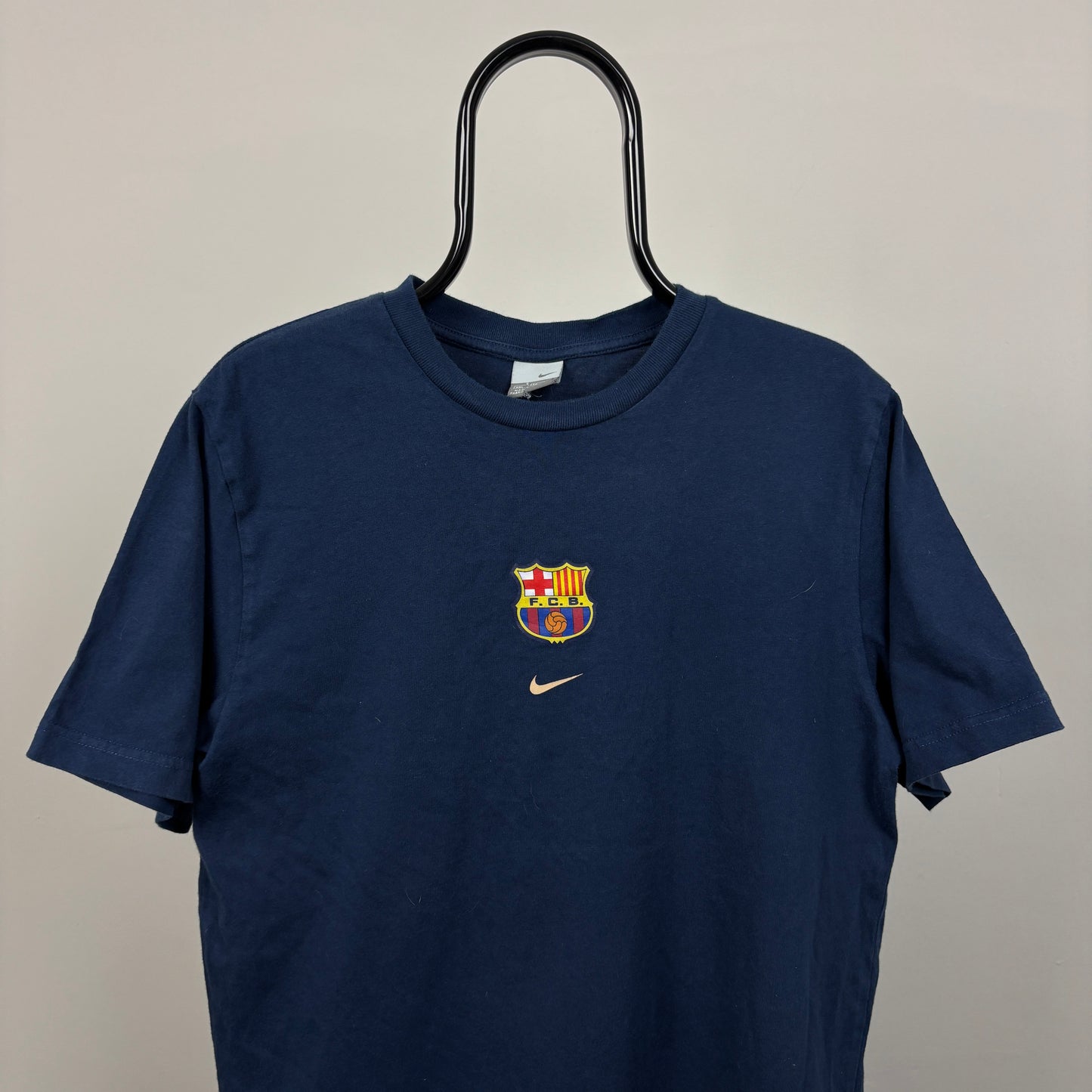 00s Nike Barcelona T-Shirt Blue XXL