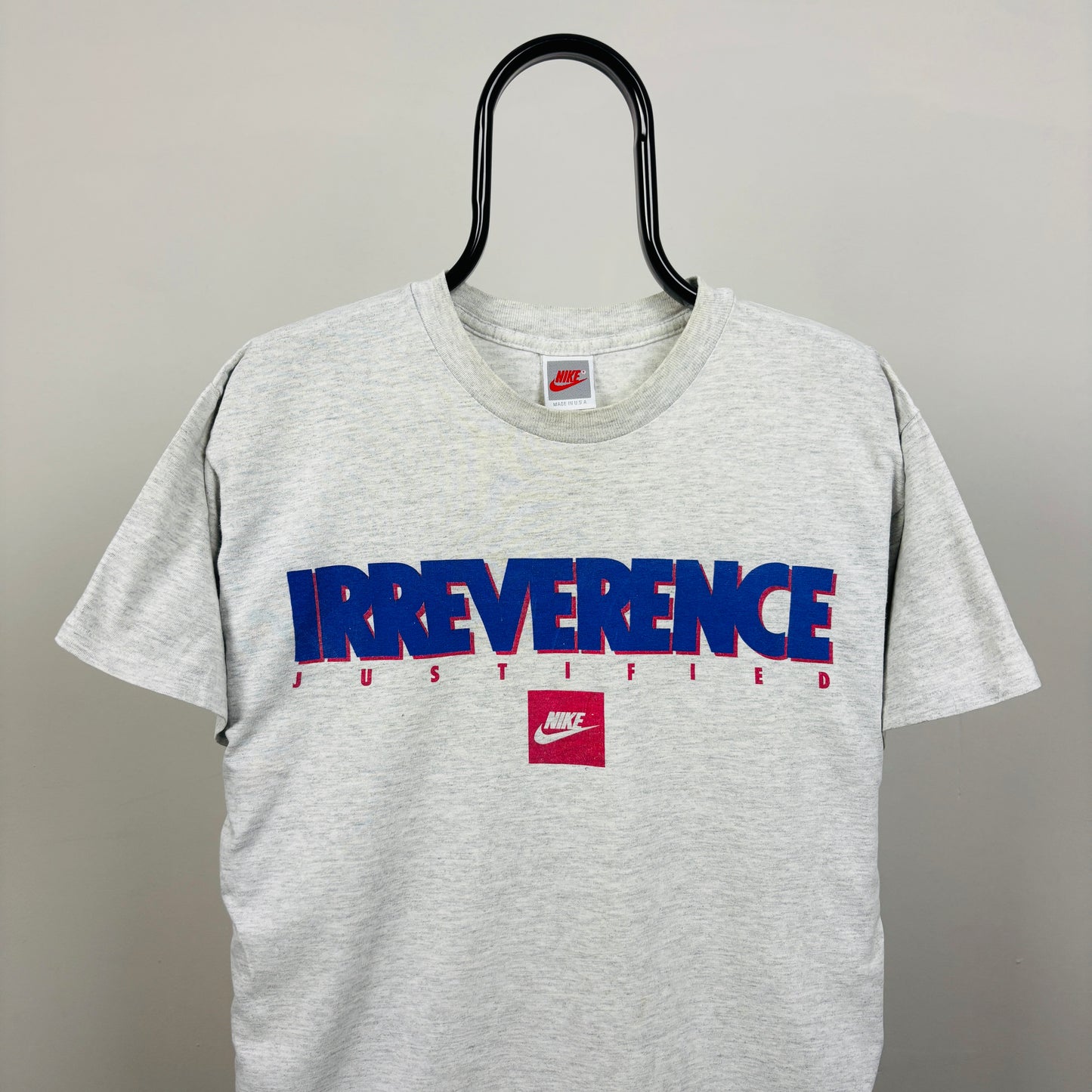90s Nike Irreverence Justified T-Shirt Grey Large