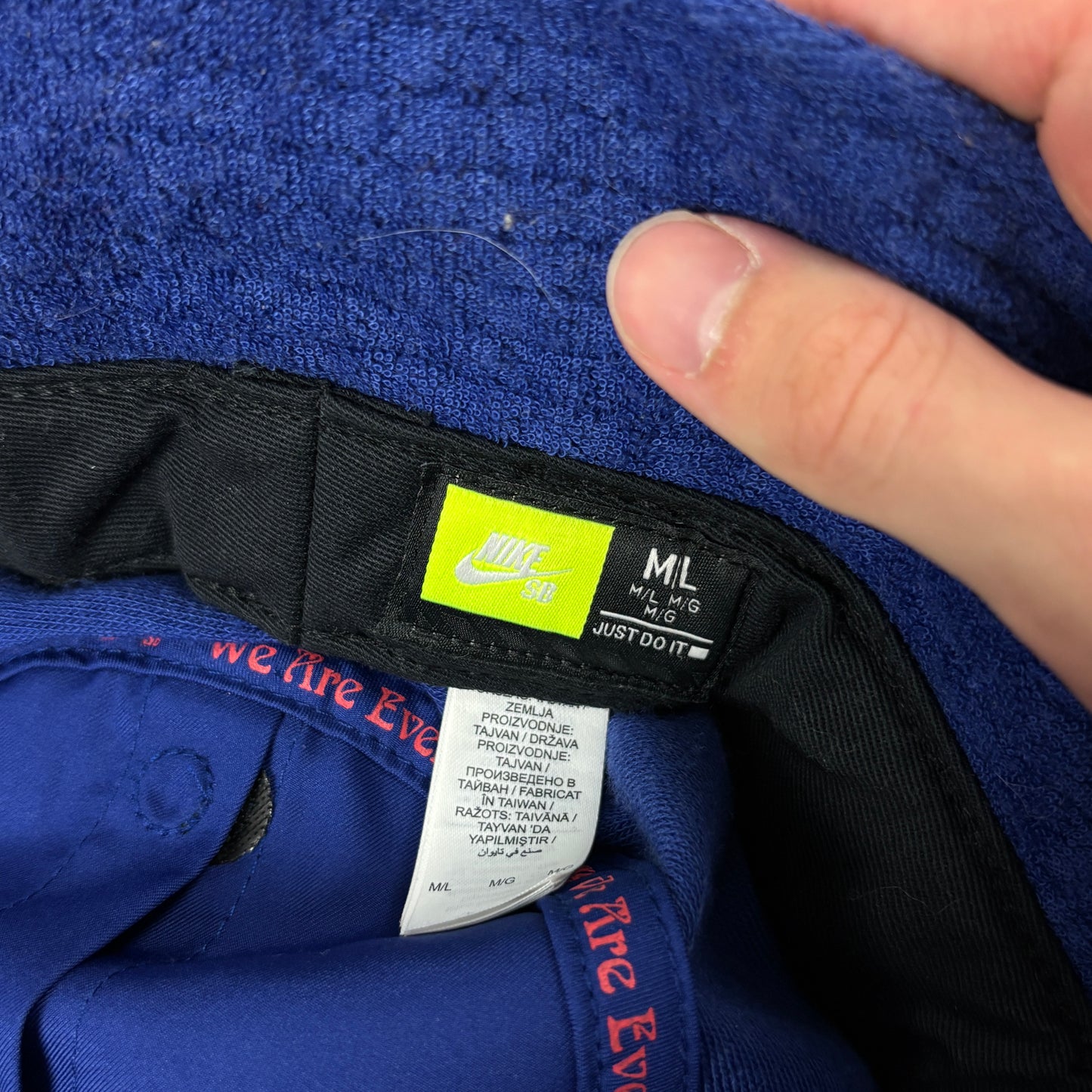 00s Nike Grateful Dead Bucket Hat Blue