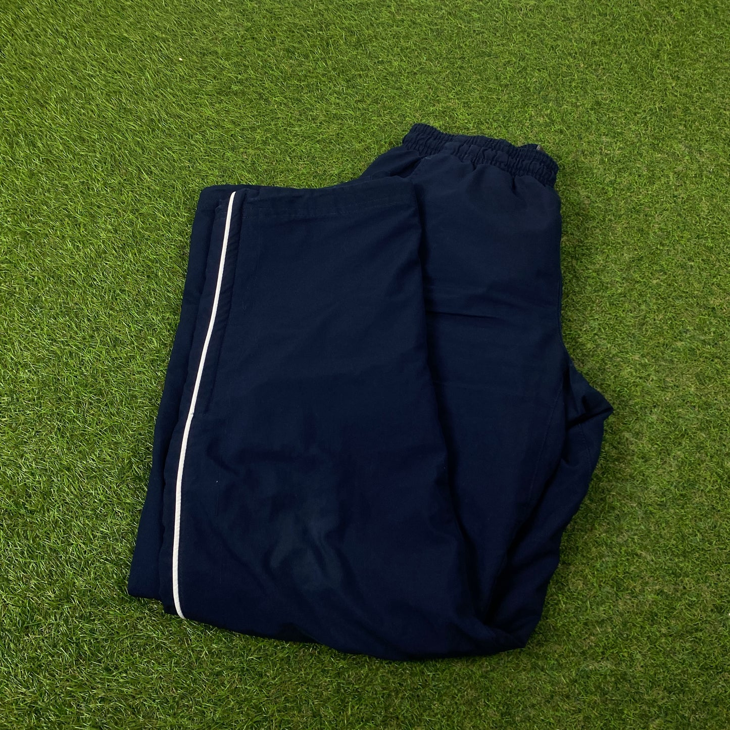 00s Nike Piping Joggers Blue Small