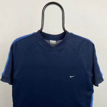 00s Nike T-Shirt Blue Medium