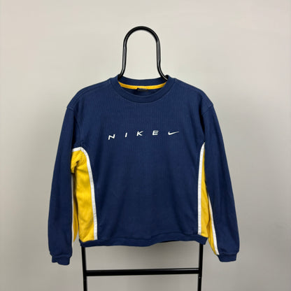 90s Nike Sweatshirt Blue Women’s Small