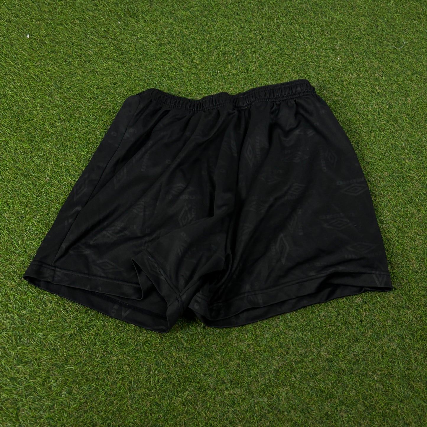 90s Umbro Football Shorts Black XL
