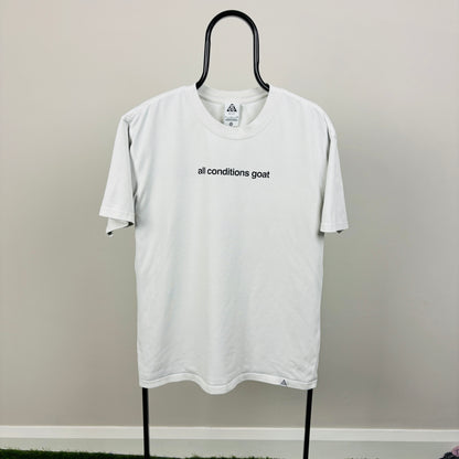 00s Nike ACG Goat T-Shirt White Small