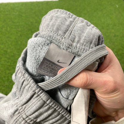 00s Nike Air Max Wide Leg Cotton Joggers Grey Medium