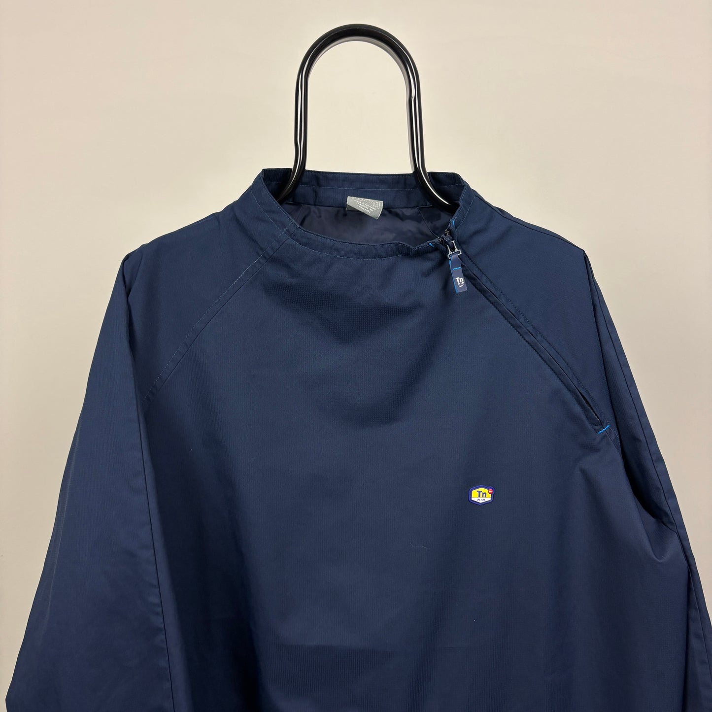 00s Nike Tn Air Side Winder Windbreaker Jacket Blue XXL