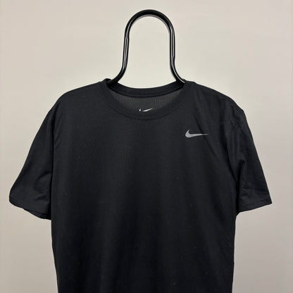 00s Nike Reflective T-Shirt Black Large