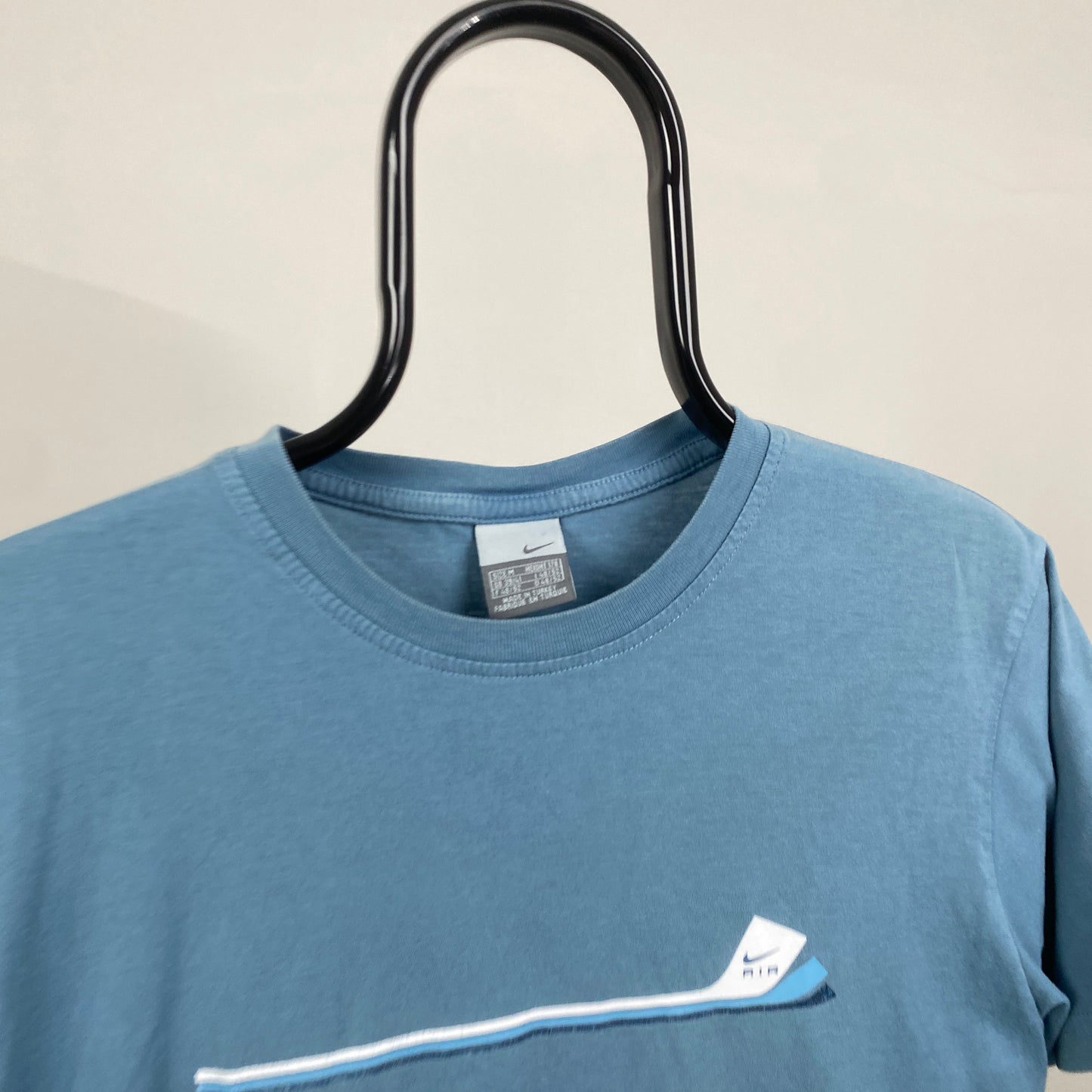 00s Nike Air T-Shirt Blue Medium