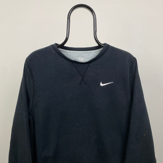 00s Nike Swoosh Sweatshirt Blue Small