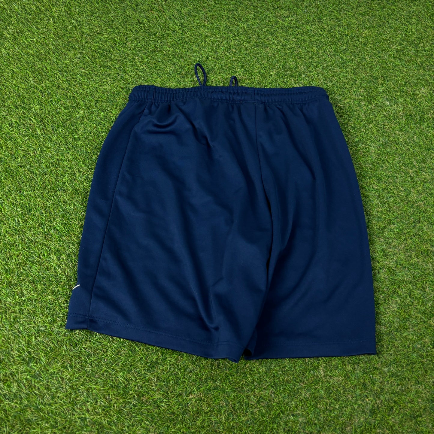 00s Nike Football Shorts Blue Large