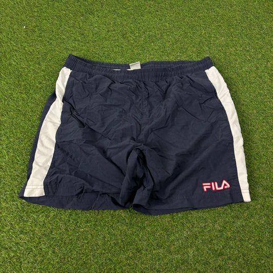 00s Fila Shorts Blue Medium
