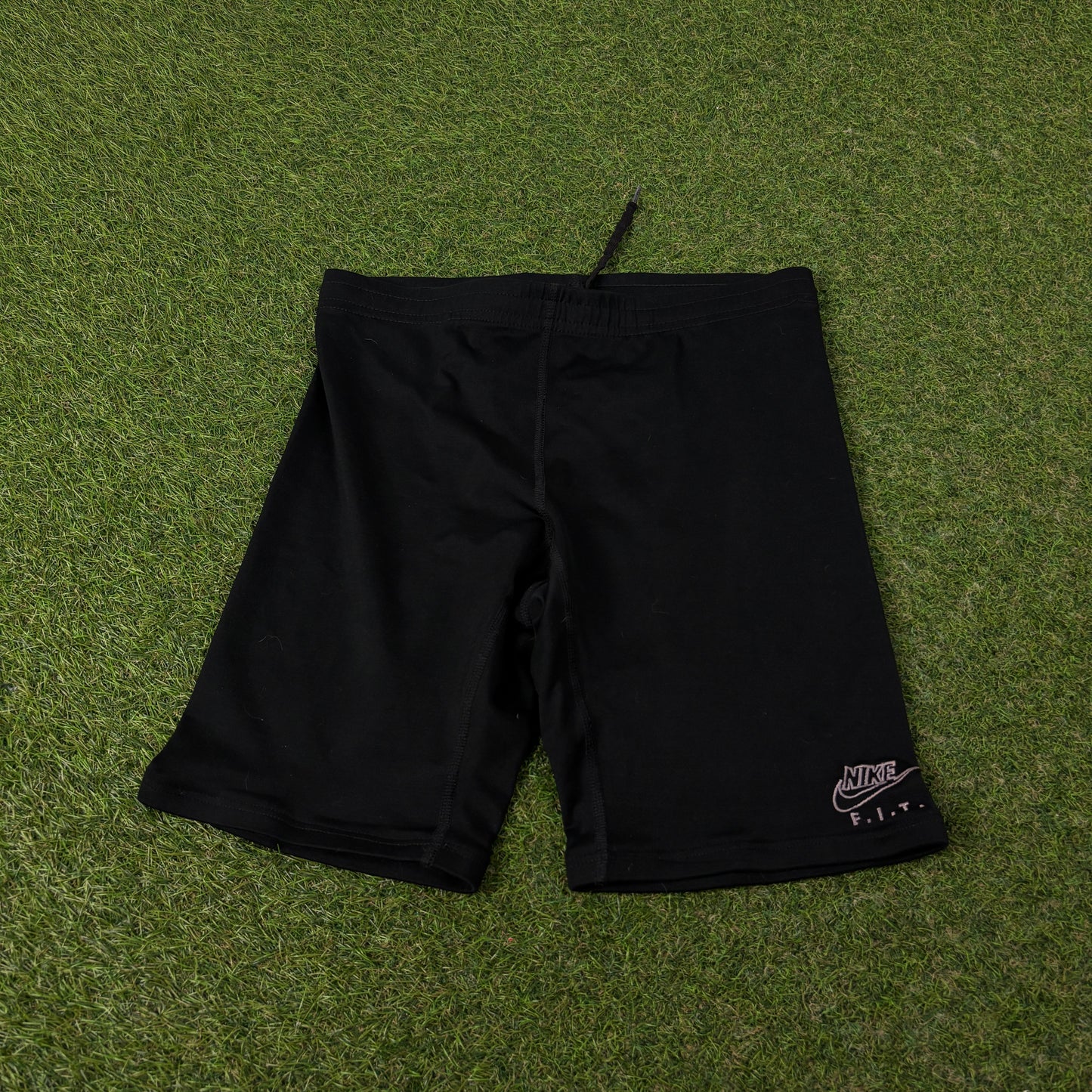 90s Nike Stretchy Shorts Black Small