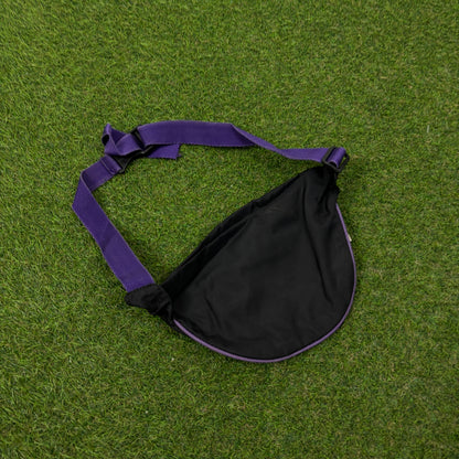 90s Reebok Shoulder Waist Bag Black