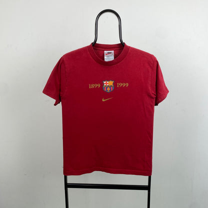 90s Nike Barcelona T-Shirt Red Womens Medium