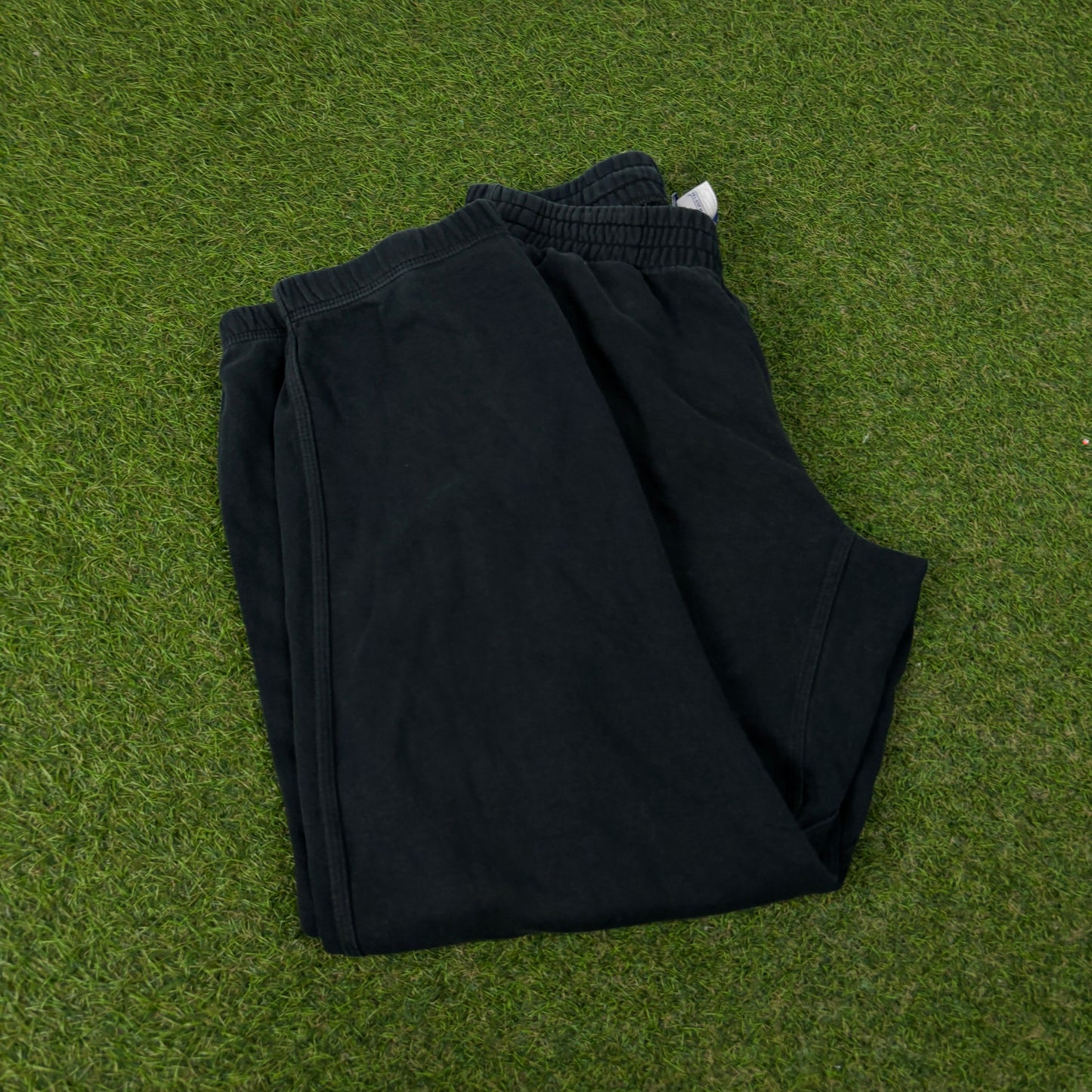 00s Nike Wide Leg Cotton Joggers Black XS