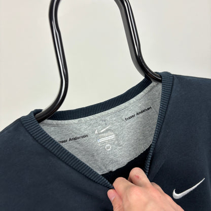 00s Nike Sweatshirt Blue Medium