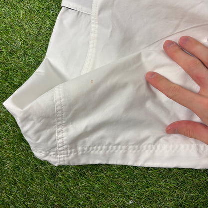 00s Nike Baggy Capri Shorts White XL