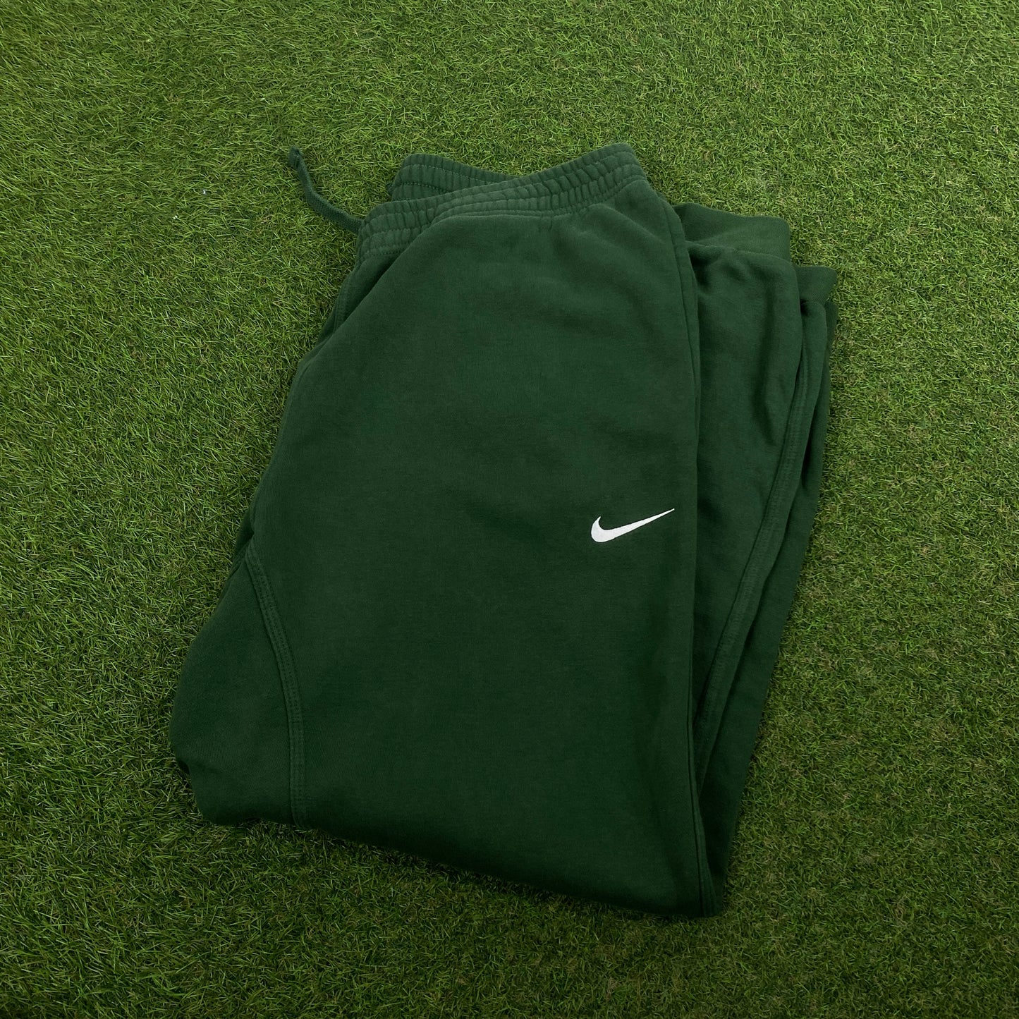 00s Nike Cotton Joggers Green XL