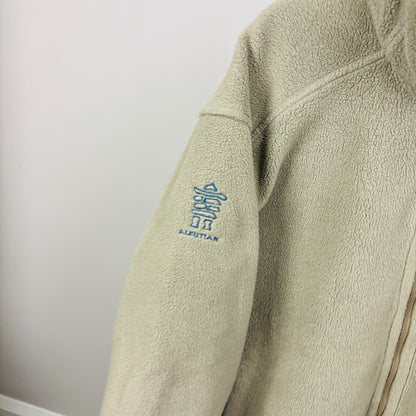 90s Lowe Alpine Deep Pile Fleece Sweatshirt Brown Large