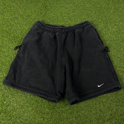 00s Nike Cotton Zip Pocket Shorts Black Medium