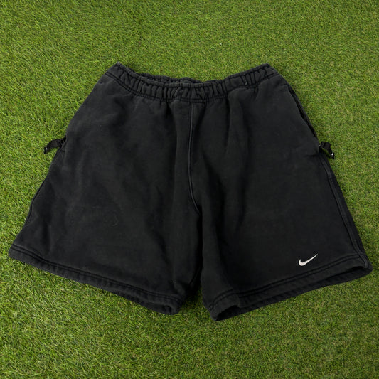 00s Nike Cotton Zip Pocket Shorts Black Medium