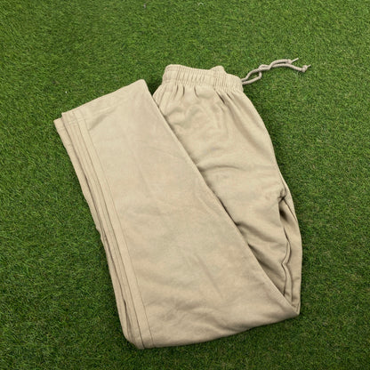 00s Nike Cotton Joggers Brown XS