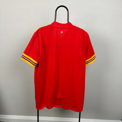 00s Adidas Wales Football Shirt T-Shirt Red XL