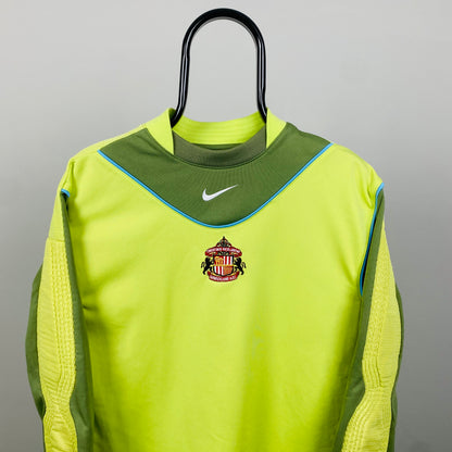 00s Nike Sunderland Football Sweatshirt Green Small