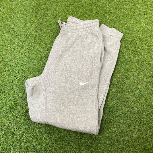 00s Nike Cotton Joggers Grey Small