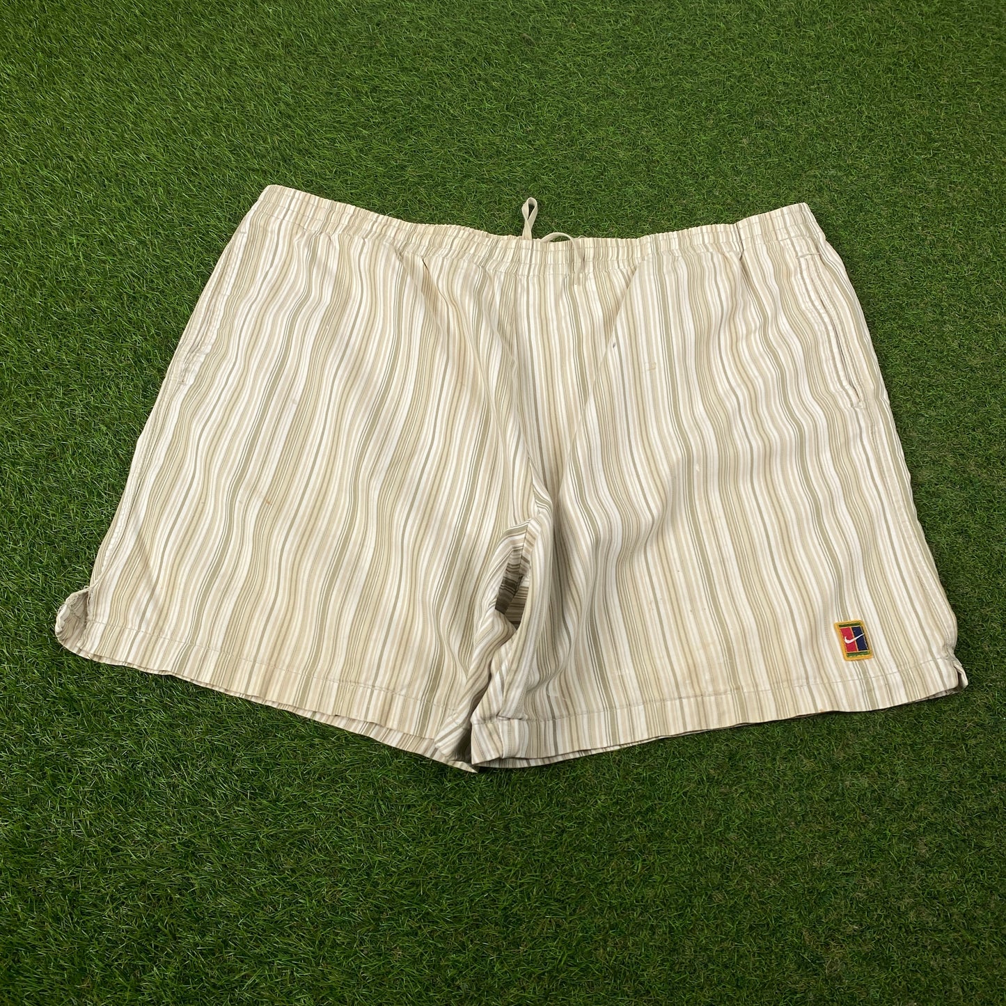 90s Nike Pete Sampras Challenge Court Shorts Brown XL