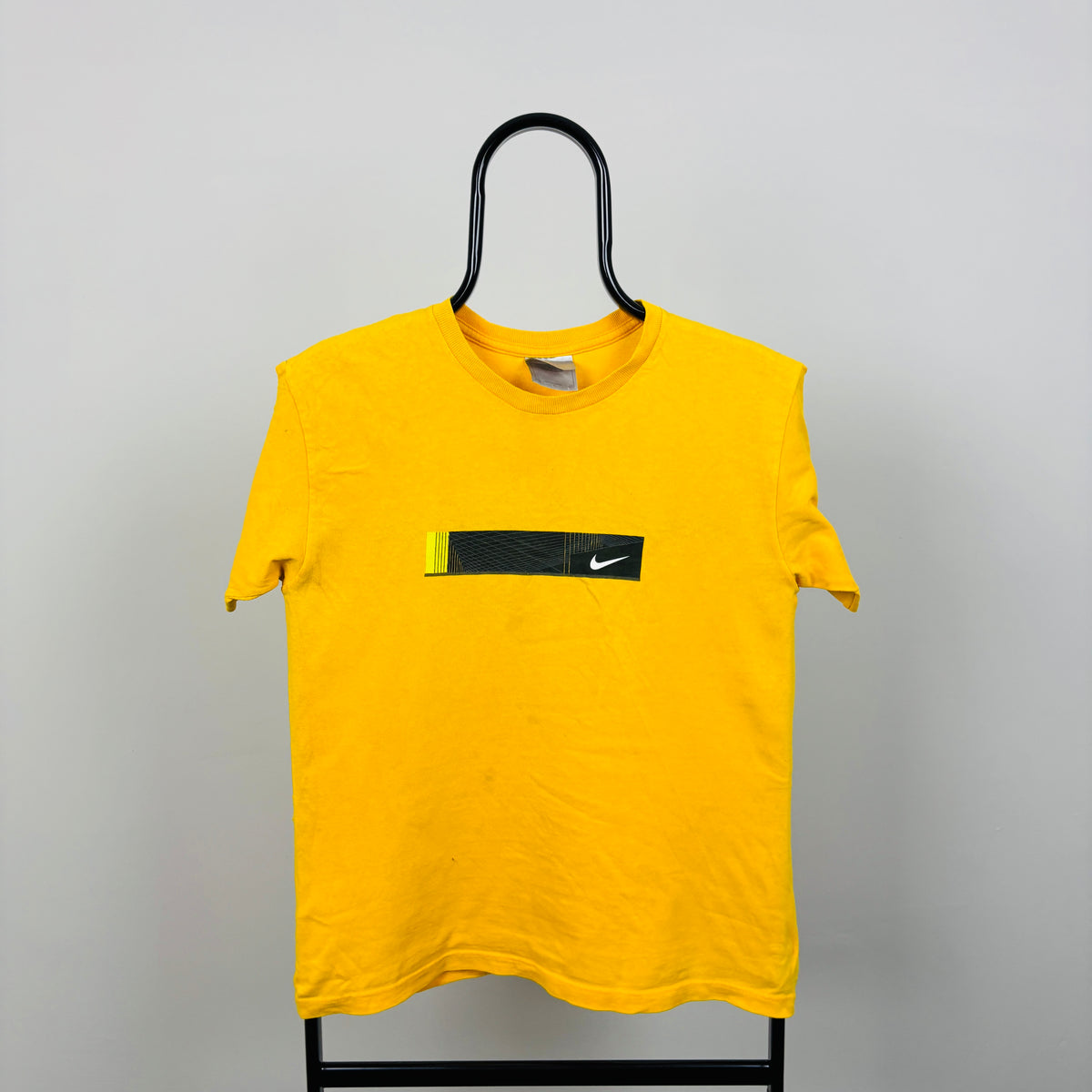 90s Nike T-Shirt Yellow XS