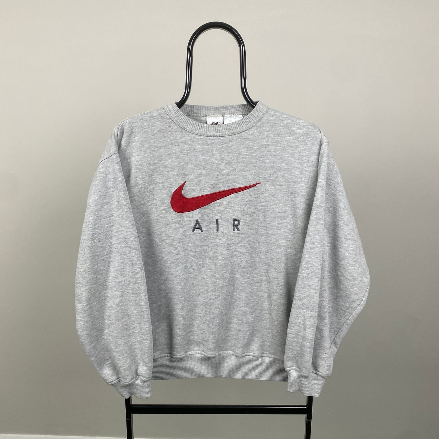 90s Nike Air Sweatshirt Grey Small