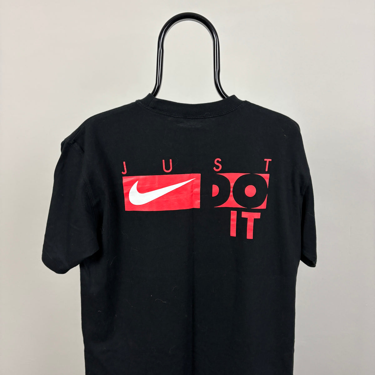 90s Nike Just Do It T-Shirt Black Small