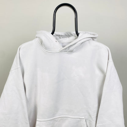 00s Nike Heavyweight Hoodie White Medium