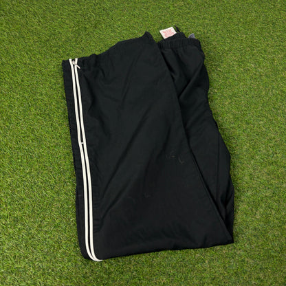 00s Nike Piping Joggers Black Large