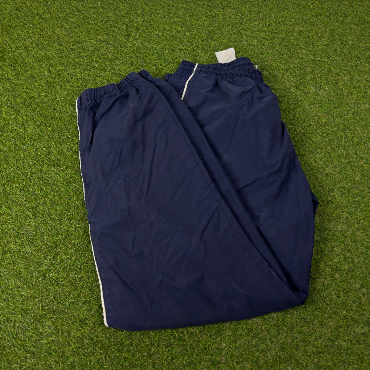 00s Nike Piping Joggers Blue Large