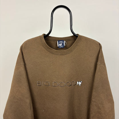 90s Big Dogs Sweatshirt Brown XL