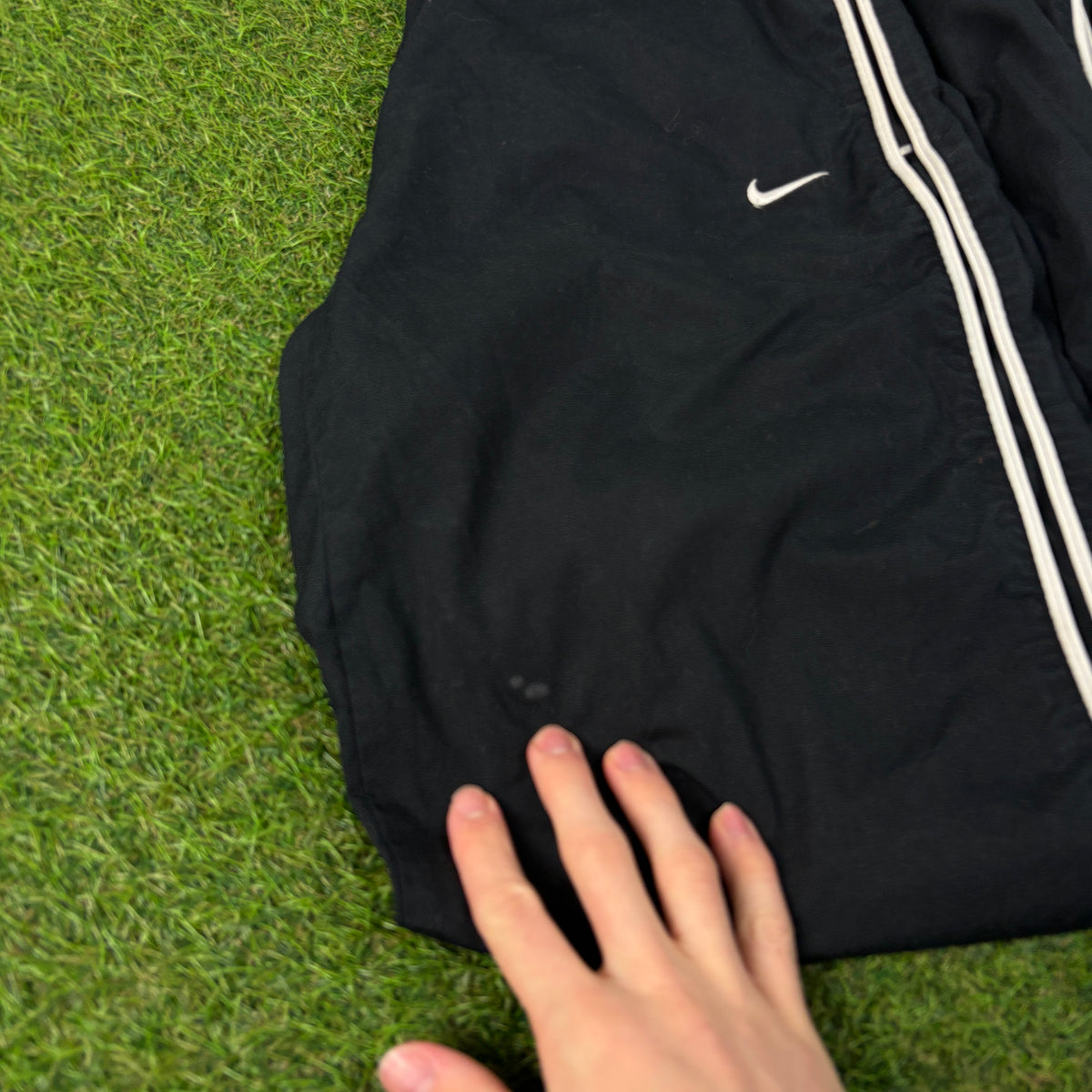00s Nike Piping Joggers Black Medium
