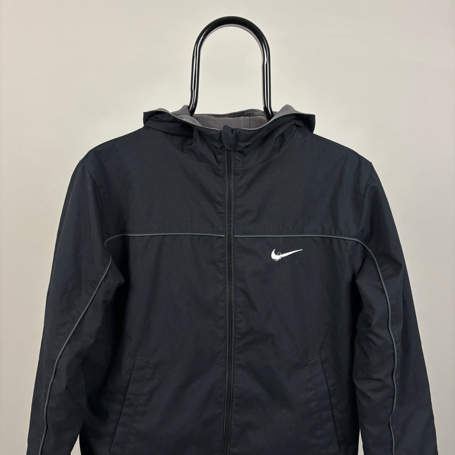 00s Nike Reversible Piping Jacket Black XS