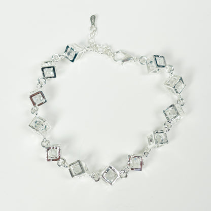 Vintage Box Bracelet .925 Silver