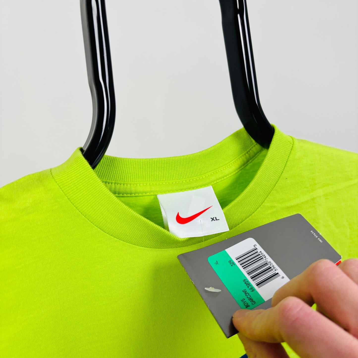 90s Nike T-Shirt Lime Green Small