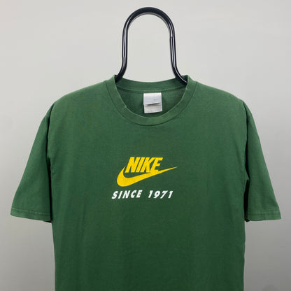 00s Nike T-Shirt Green Large